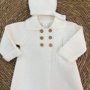 Abrigo lana con capota