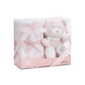 SET peluche algodon + manta