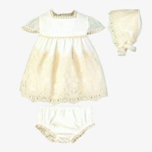 VESTIDO BRAGUITA GORRO BEBE