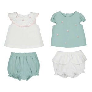 Conj. pant. corto 4 piezas