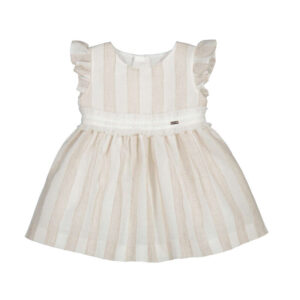 Vestido rayas fajin