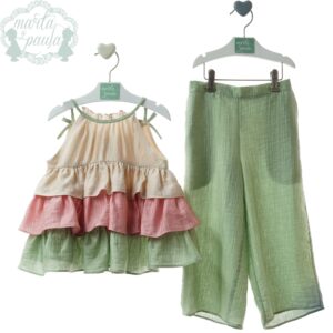 Conjunto infantil niña familia WABI-SABI
