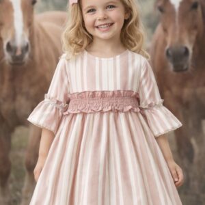 Vestido infantil familia PORCELANA