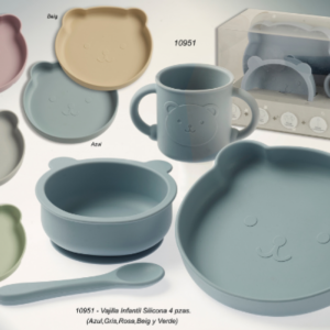 Vajilla de silicona 4 pcs.