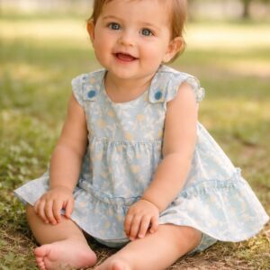 Vestido bebe con braguita familia ALFARERIA