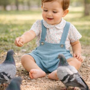 Conjunto baby familia AZULEJO