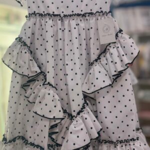 Traje flamenca niña mangas farol