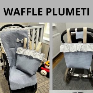 Funda + talega de carro WAFFLE PLUMETI