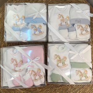 Pack natal algodon set 5 piezas