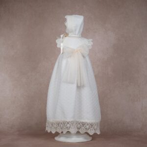 BATON ORGANZA PLUMETI CON CAPOTA