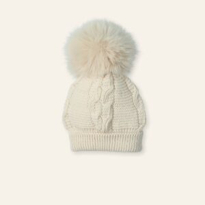 Gorro trenzas gruesas "WESTY NATURAL"