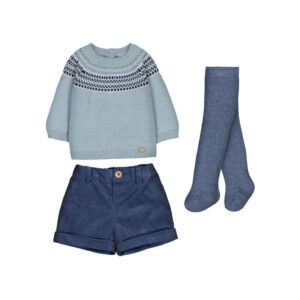 Conj. pantalon corto leotardos