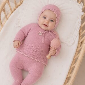 Conjunto 3 piezas calado bodoques