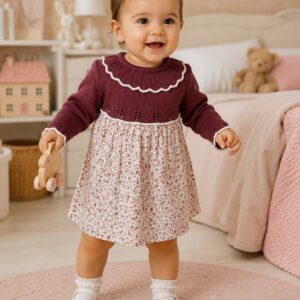 Vestido cuerpo lana