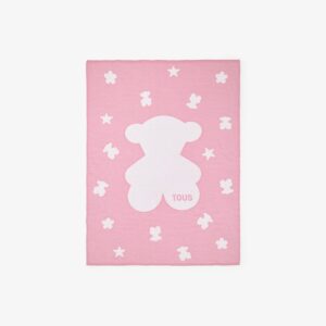 Manta TOUS BABY en suave algodon en punto 100% Algodon 78x104cm